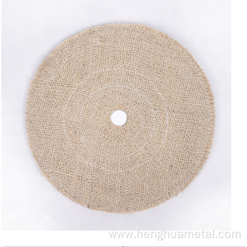 WHITE SISAL BUFFING POLISHING WHEEL